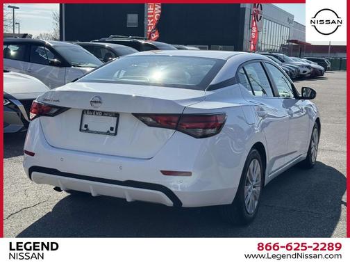 Cloud White 2023 Nissan Sentra S