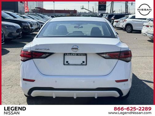 Cloud White 2023 Nissan Sentra S