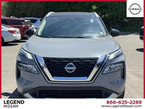 2 Tone Gray / Black Roof 2023 Nissan Rogue Platinum