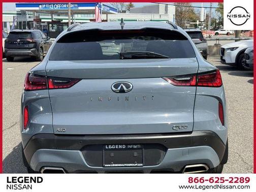 Slate Gray 2023 INFINITI QX55 ESSENTIAL