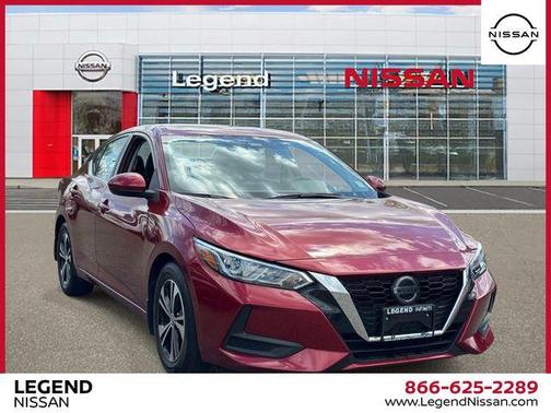 Scarlet Ember 2023 Nissan Sentra SV