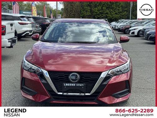 Scarlet Ember 2023 Nissan Sentra SV