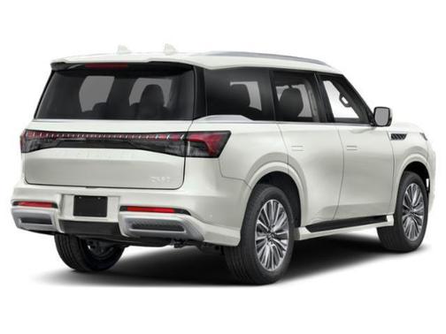 Radiant White 2026 INFINITI QX80 Luxe