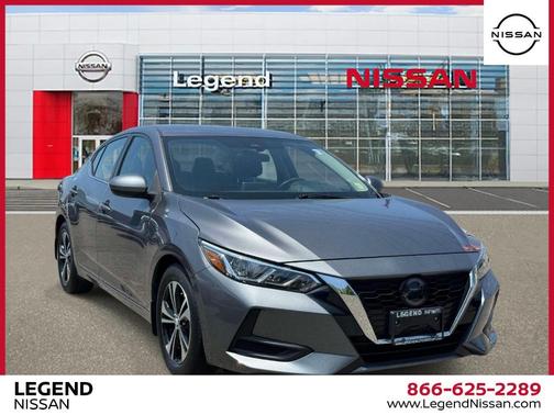 Gun Metallic 2022 Nissan Sentra SV