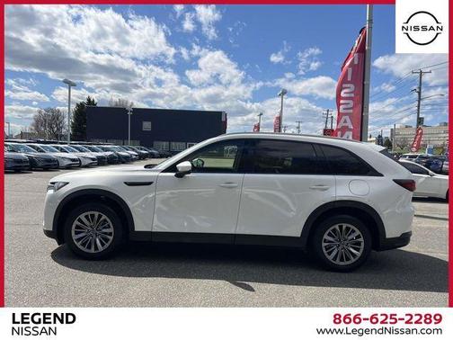 Rhodium White Metallic 2024 Mazda CX-90 3.3 Turbo Preferred Plus
