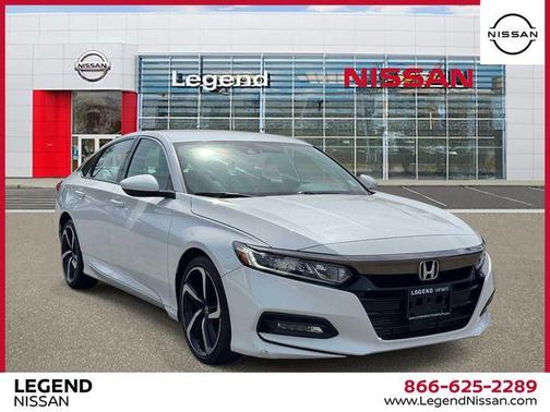 Platinum White Pearl 2019 Honda Accord Sport