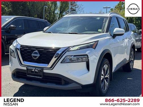 White 2023 Nissan Rogue SV