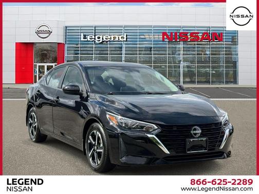Black 2025 Nissan Sentra SV