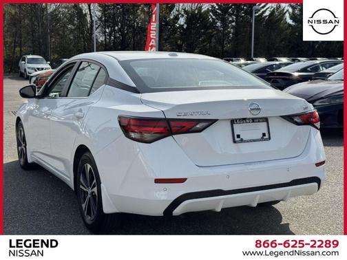 Cloud White 2022 Nissan Sentra SV