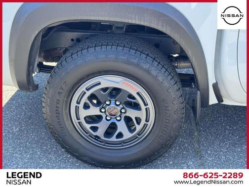 Glacier White 2026 Nissan Frontier PRO-4X