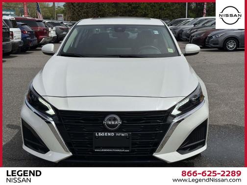 White 2024 Nissan Altima 2.5 SV