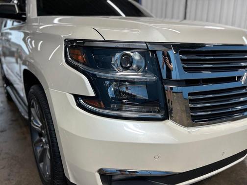 White Diamond Tricoat 2015 Chevrolet Tahoe LTZ