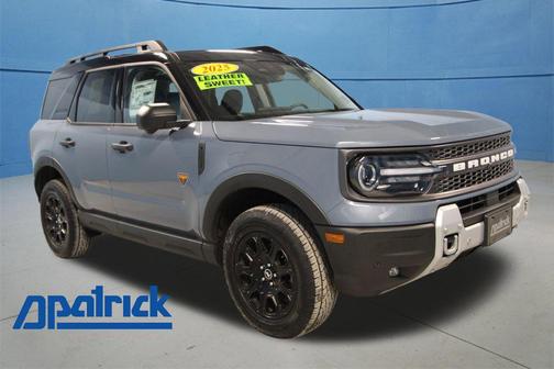 AZURE GRAY METALLIC TRI-COAT 2025 Ford Bronco Sport Badlands