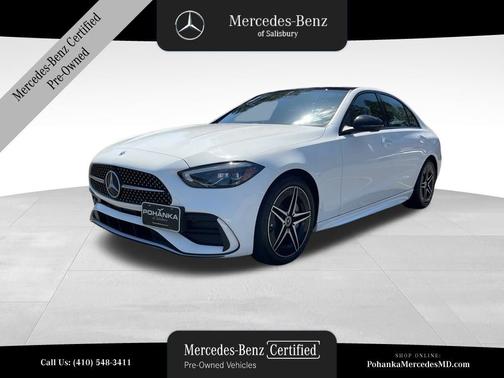 Polar White 2023 Mercedes-Benz C-Class