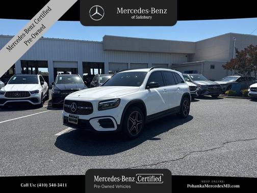 Polar White 2025 Mercedes-Benz GLB 250