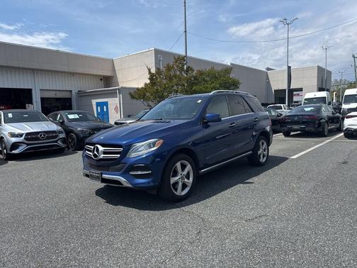 Brilliant Blue Metallic 2017 Mercedes-Benz GLE 350 4MATIC