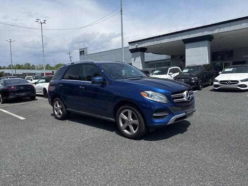 Brilliant Blue Metallic 2017 Mercedes-Benz GLE 350 4MATIC