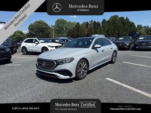MANUFAKTUR Alpine Grey 2025 Mercedes-Benz E-Class E 350 4MATIC