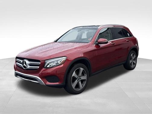 Hyacinth Red 2018 Mercedes-Benz GLC 300 4MATIC