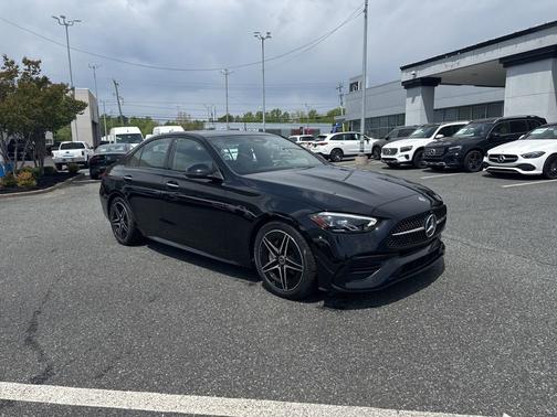 Black 2023 Mercedes-Benz C-Class C 300 4MATIC