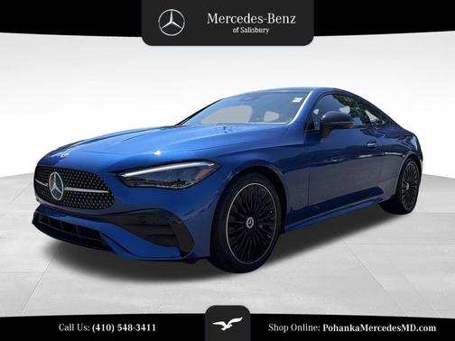Starling Blue Metallic 2024 Mercedes-Benz CLE 300 4MATIC Coupe
