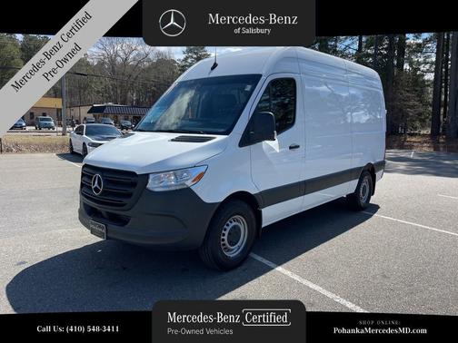 Arctic+White 2024 Mercedes-Benz Sprinter 2500 Standard Roof