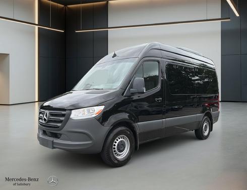 Jet Black 2025 Mercedes-Benz Sprinter 2500 Standard Roof