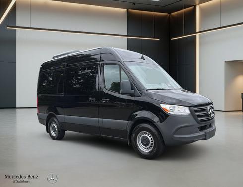 Jet Black 2025 Mercedes-Benz Sprinter 2500 Standard Roof