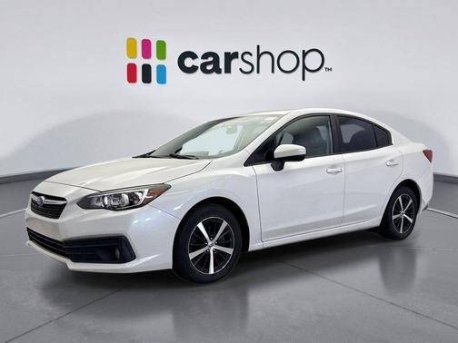Crystal White Pearl 2021 Subaru Impreza Premium
