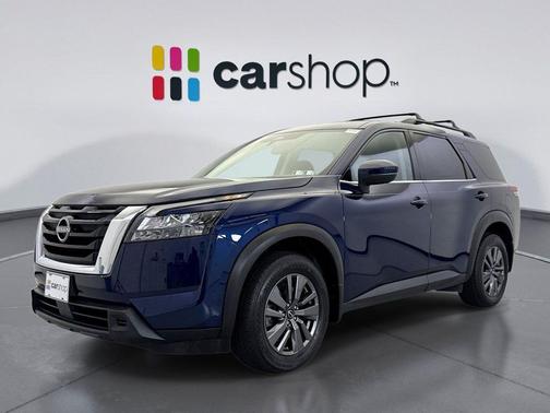 Deep Ocean Blue Pearl 2023 Nissan Pathfinder SV 4WD