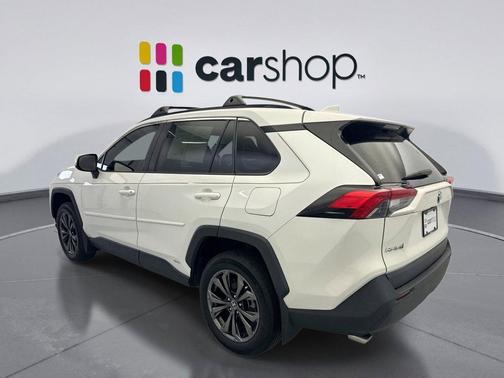 Blizzard Pearl 2022 Toyota RAV4 Hybrid XLE Premium