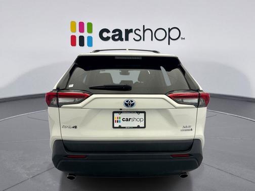 Blizzard Pearl 2022 Toyota RAV4 Hybrid XLE Premium