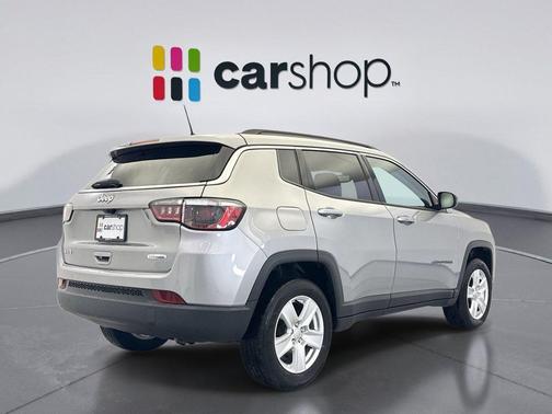 Billet Silver Metallic Clearcoat 2022 Jeep Compass Latitude