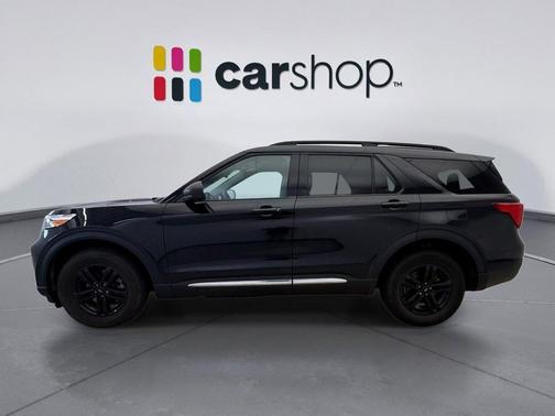 AGATE BLACK METALLIC 2024 Ford Explorer XLT