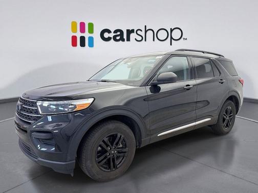 AGATE BLACK METALLIC 2024 Ford Explorer XLT