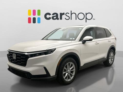 Platinum White 2024 Honda CR-V EX AWD