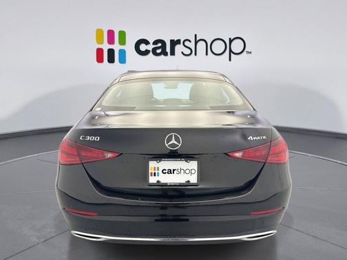 Black 2025 Mercedes-Benz C-Class C 300 4MATIC