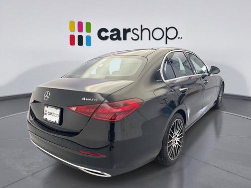 Black 2025 Mercedes-Benz C-Class C 300 4MATIC