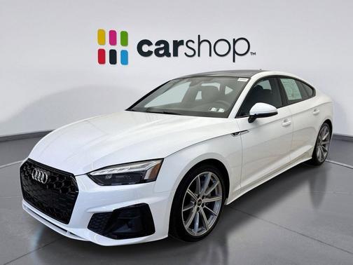 Ibis White 2025 Audi A5 Sportback 45 S Line Premium