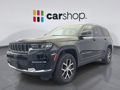 Diamond Black Crystal Pearlcoat 2023 Jeep Grand Cherokee L Limited