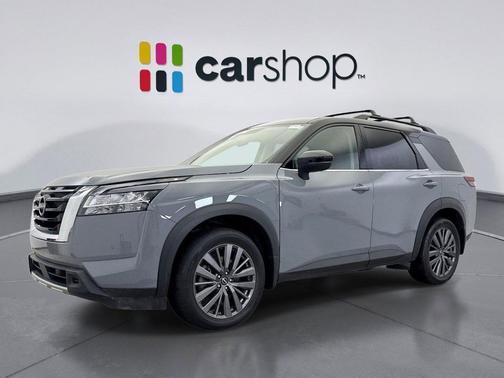 Solid Gray/Super Black 2023 Nissan Pathfinder SL 4WD