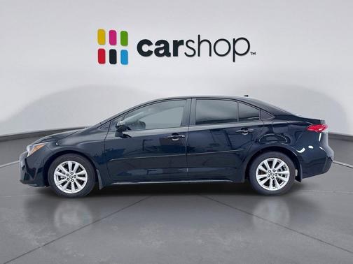 Midnight Black Metallic 2025 Toyota Corolla LE