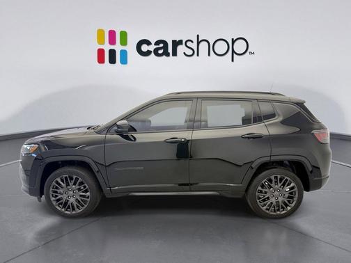 Diamond Black Crystal Pearlcoat 2023 Jeep Compass High Altitude