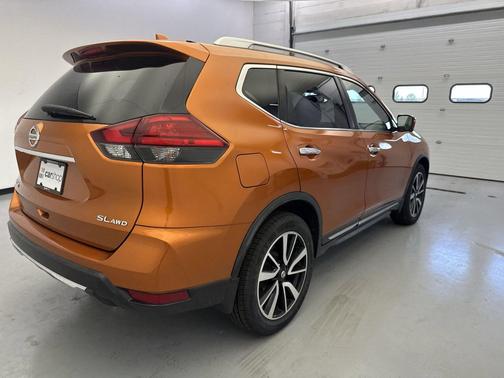 Monarch Orange 2017 Nissan Rogue SL