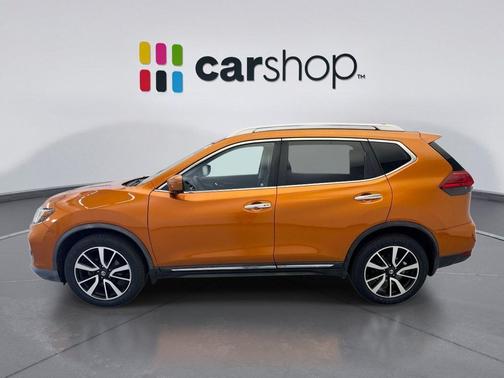 Monarch Orange 2017 Nissan Rogue SL