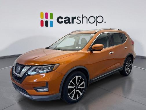 Monarch Orange 2017 Nissan Rogue SL