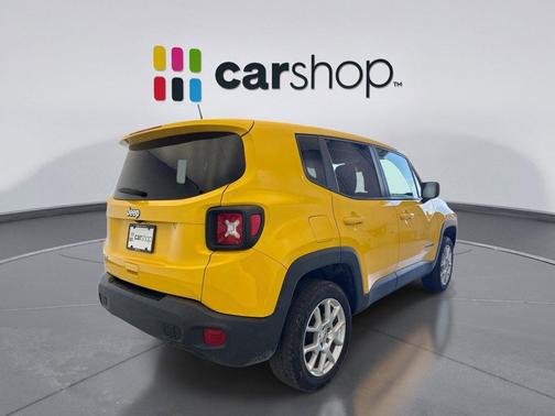 Solar Yellow Clearcoat 2023 Jeep Renegade Latitude