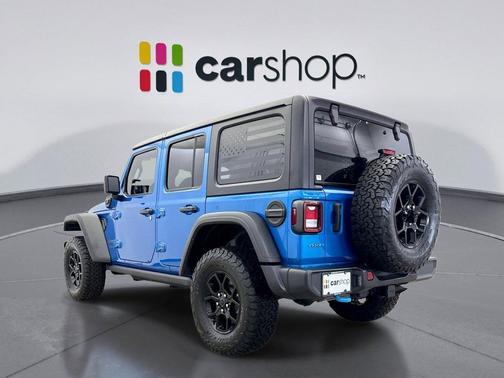Hydro Blue Pearlcoat 2024 Jeep Wrangler 4xe Willys