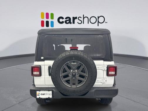 Bright White Clearcoat 2025 Jeep Wrangler Sport S