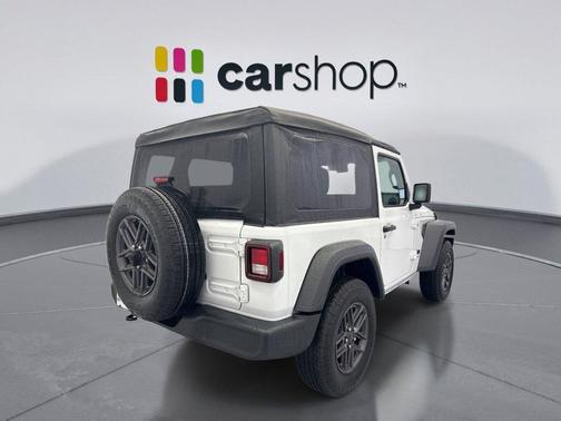 Bright White Clearcoat 2025 Jeep Wrangler Sport S